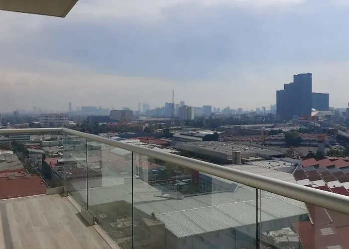 Hotel Amplio Depa Con Gym Y Alberca En Altezza México DF